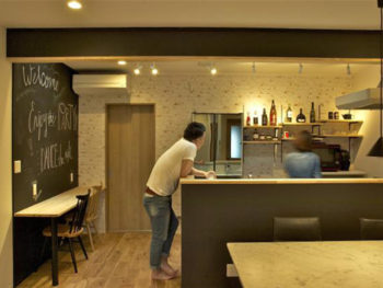 大山崎町 Ｆ様邸 カフェのようなキッチン・リビングへリノベーション！事例